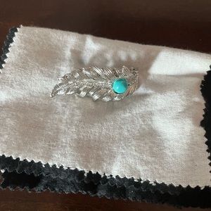 Turquoise silver ring